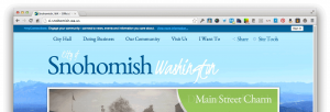 City of Snohomish Washington